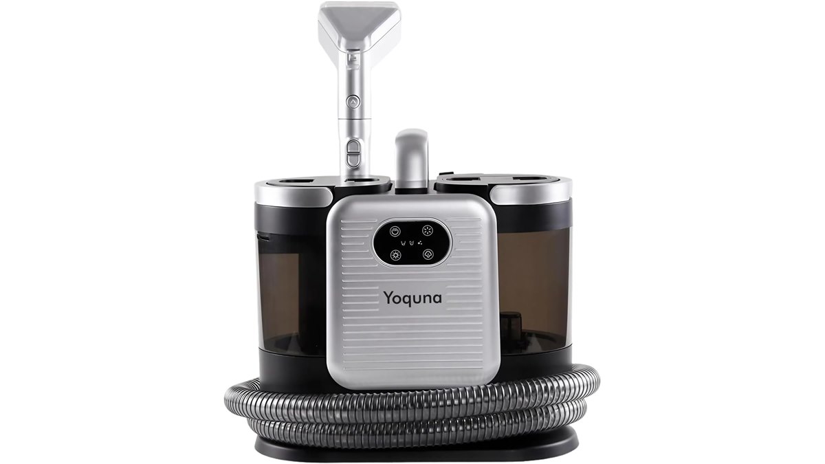 yoqunaリンサークリーナー Yoquna、こびりついた汚れや花粉を除去するカーペットクリーナー