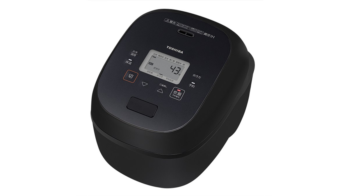 TOSHIBA　炊飯器 RC-18KG 10合炊き　 一升炊き 東芝 TOSHIBA 炊飯器 1升 炎匠炊き 真空圧力IH グランブラック