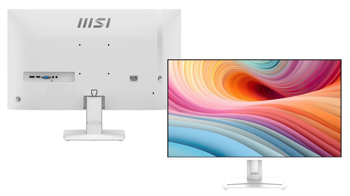 MSI、白で統一したホワイトデザインの27型液晶モニター「PRO