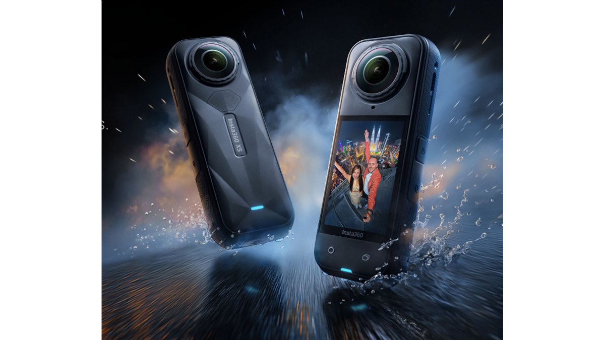 8K/30fpsの360度動画撮影に対応したフラッグシップモデル「Insta360 X5 
