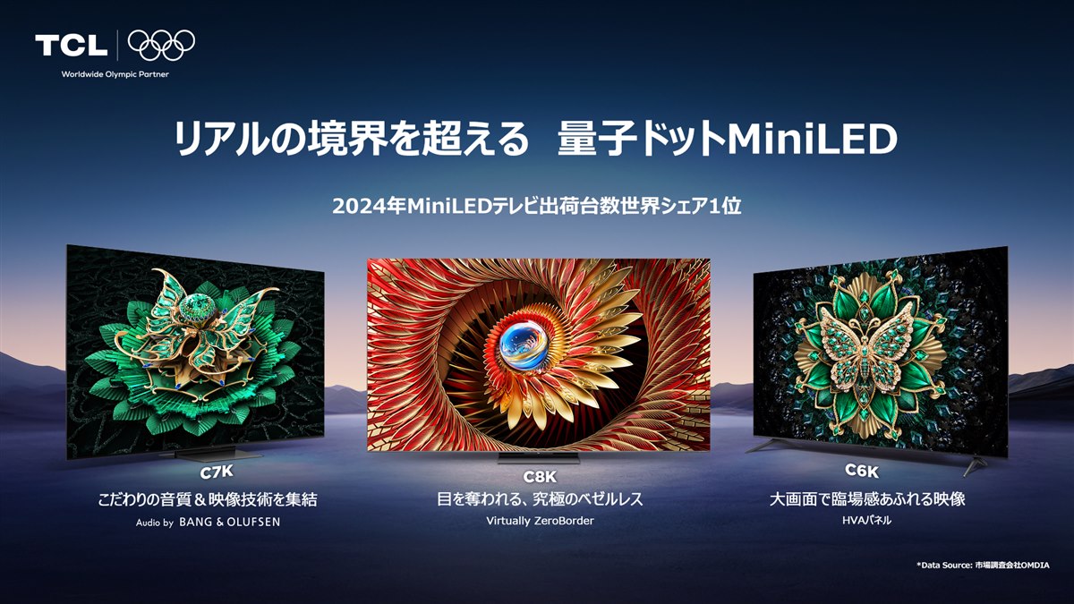Amazon | 【Amazon.co.jp限定】 TCL 55V型 4K液晶 倍速 テレビ