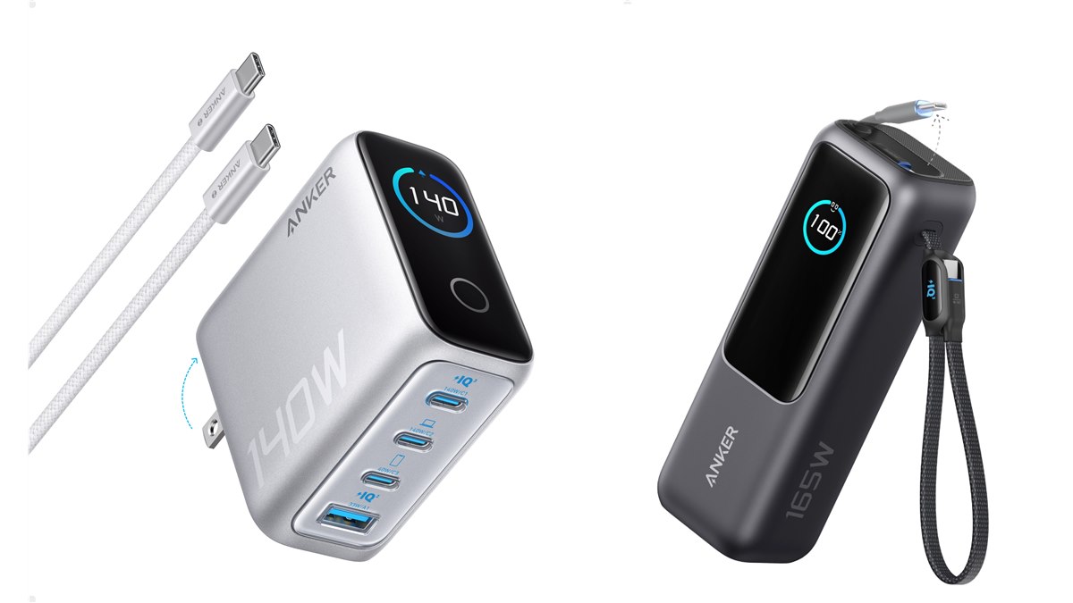 【新品未開封Anker Power Bank 25000mAh巻取り式 シルバー 内蔵ケーブルがさらに進化！Anker Power Bank (25000mAh, Built