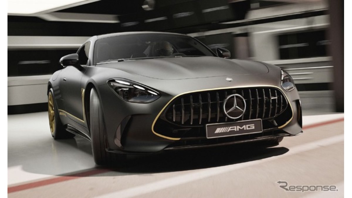 メルセデスAMG、“ブラピ”F1映画とコラボした限定車「APXGP Edition