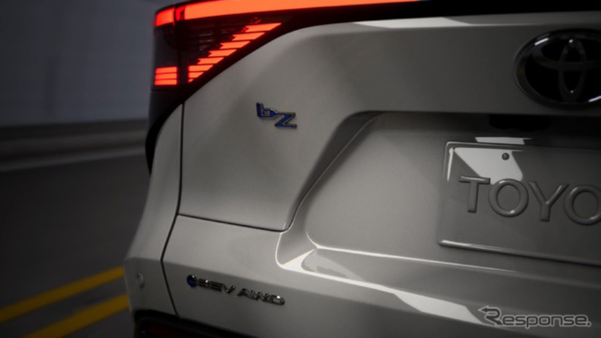 トヨタ「bZ4X」が『bZ』に車名変更、米国モデル改良で出力と航続が