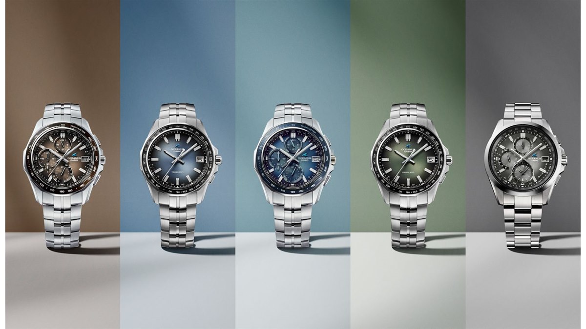 新品 ¥132000円 OCW-T2610F-2AJF オシアナス マンタ カシオオシアナスクラシックラインオーシャンブルーOCW-T2610F