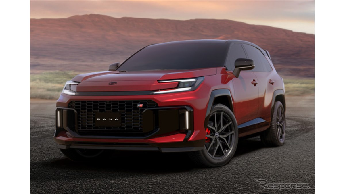 トヨタ RAV4 新型】機能美を追求したデザインと走る楽しさ味わえる「GR