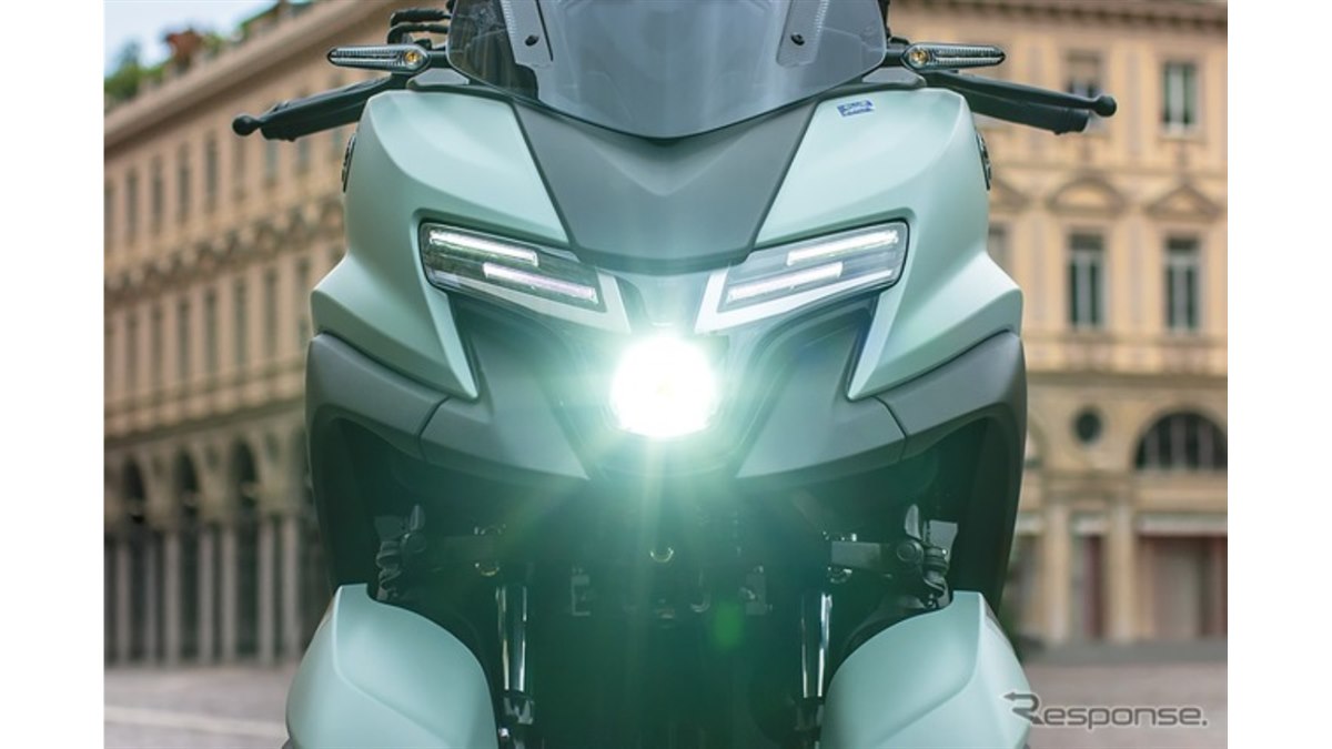 YZF顔のイケメン」シャープに進化したヤマハ『トリシティ125』2025年