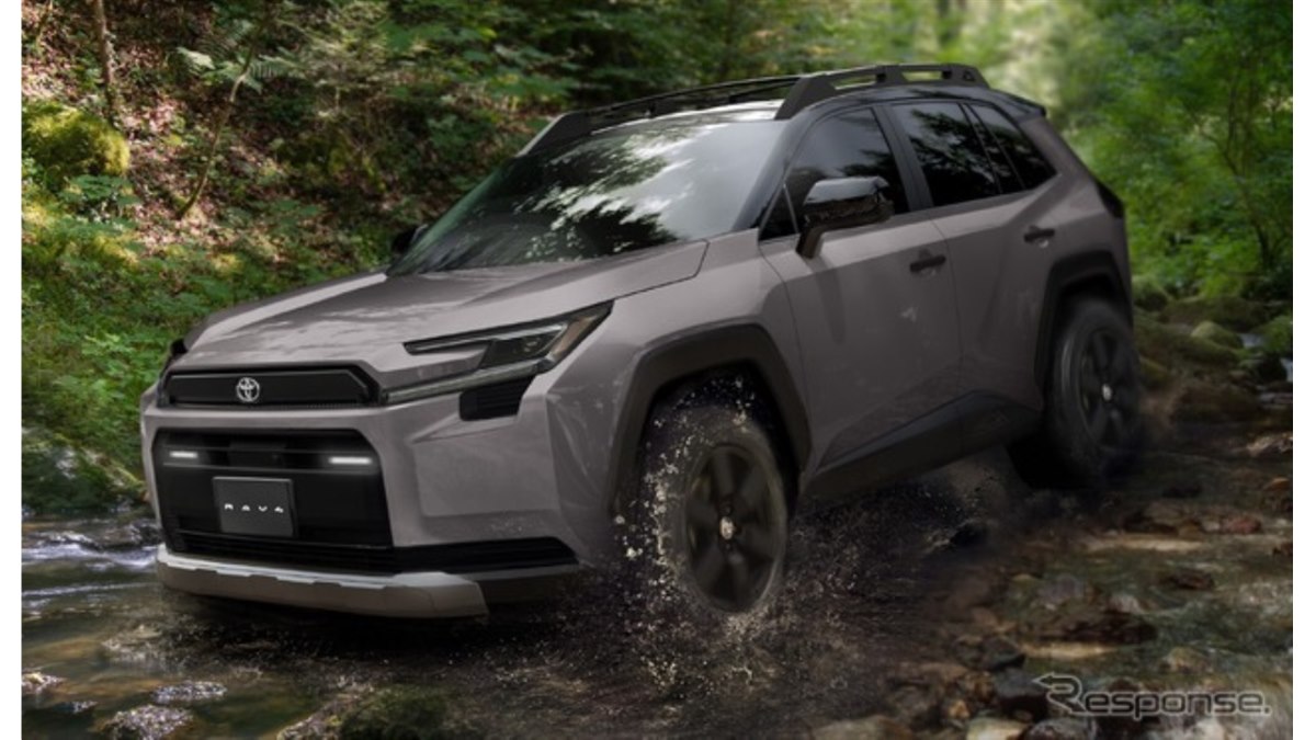 トヨタ RAV4 新型】「アウトドア派必見！」冒険心をかき立てる