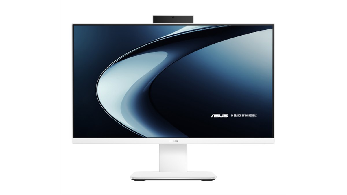 ASUS、シンプルデザインの23.8型液晶一体型パソコン「ASUS V400
