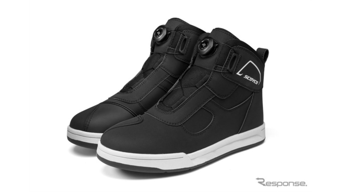 スコイコのダイヤル式バイクシューズに防水モデル『MT074WP』登場、0.5