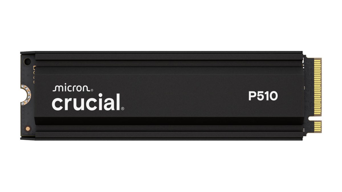 Crucial、最大リード11000MB/sのM.2 NVMe SSD「P510 M.2-2280