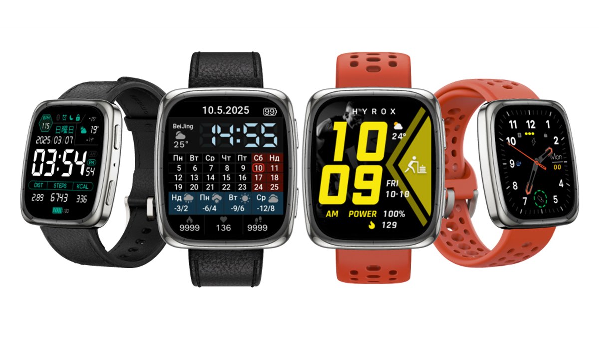 Amazfit、高輝度有機ELやスチール製ボディを採用したスマート