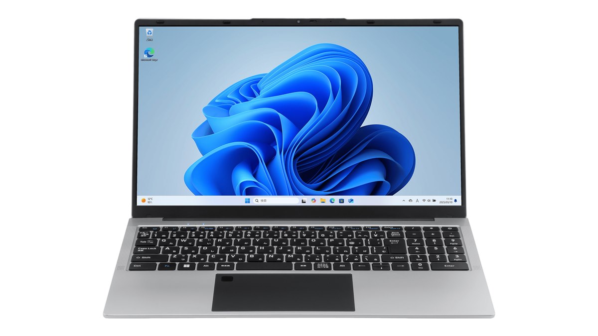69,800円、Windows 11 Proを搭載したビジネス向け15.6型ノートPC「aiwa