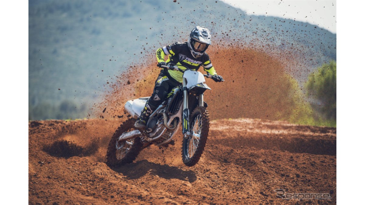 トライアンフ、モトクロス専用マシン『TF250-X』の戦闘力をアップ！ 7