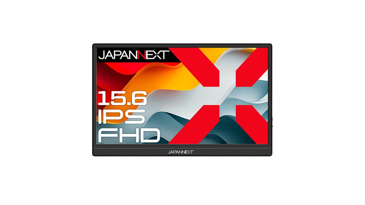JAPANNEXT、IPSパネル搭載の15.6型フルHDモバイルモニター「JN-MD JAPANNEXT、IPSパネル搭載の15.6型フルHDモバイルモニター「JN-MD
