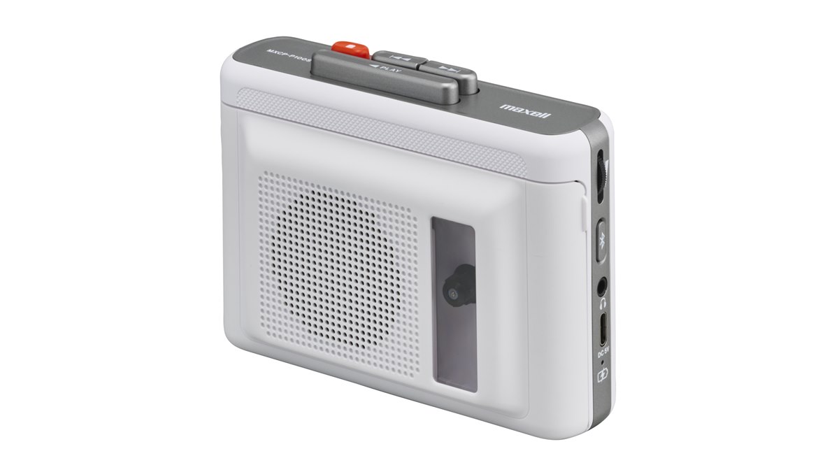 MXCP-P100 ブラック　新品 マクセル MXCP-P100 Bluetooth対応ポータブルカセットプレーヤー