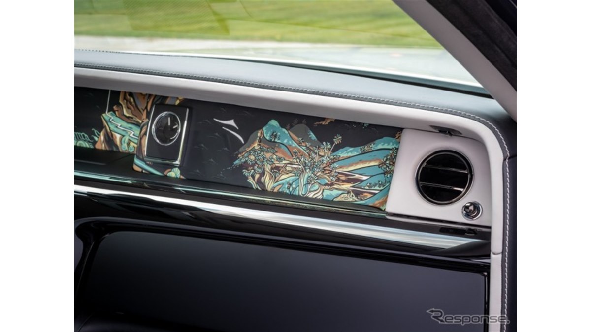 敦煌の壁画」からインスピレーション、3台の特別なロールスロイスを