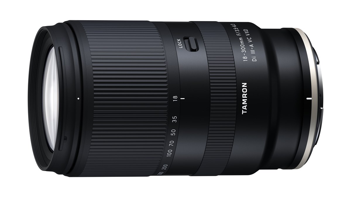 タムロン、16.6倍ズームレンズ「18-300mm F/3.5-6.3 Di III-A VC