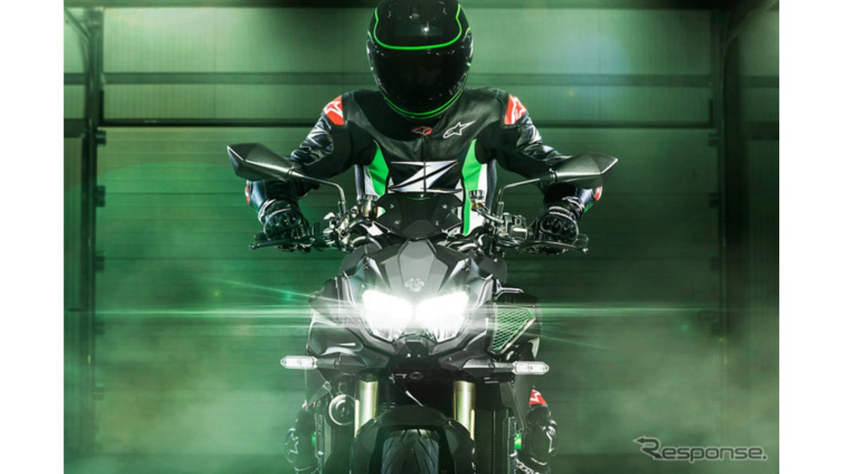 カワサキのスーパーチャージャーバイク『Z H2 SE』が新カラーに