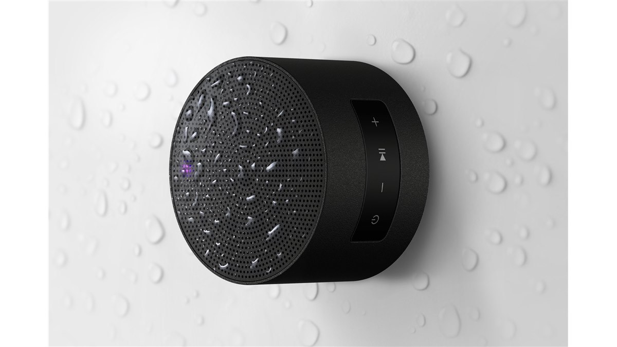 CIO、お風呂の壁にもマグネット吸着する小型スピーカー「Portable Bath