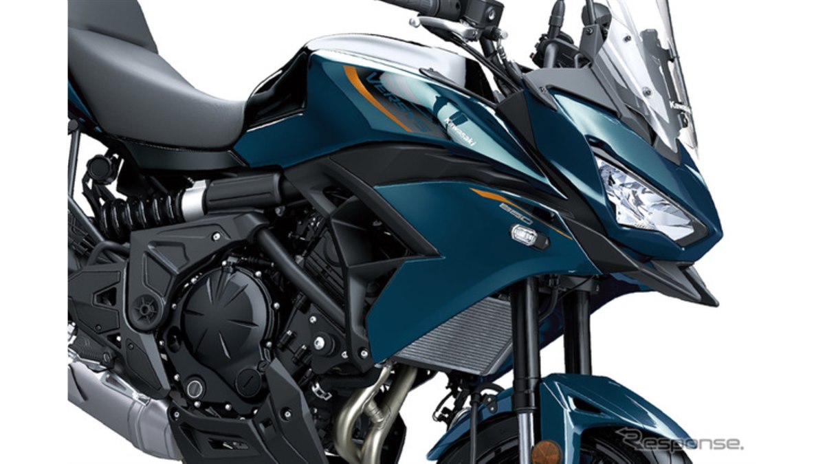 カラーかっこよ！！」カワサキ『ヴェルシス650』2026年モデルの新色