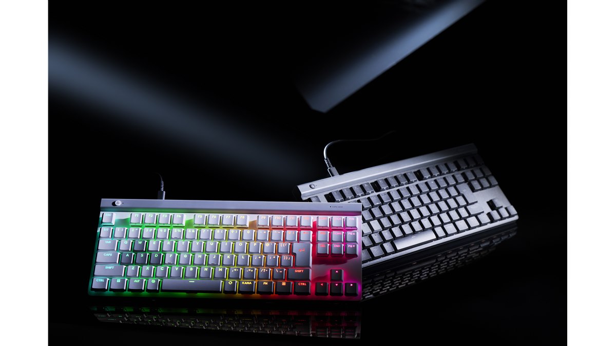 ロジクール、高速入力に対応した厚さ22mmロープロファイルゲーミング