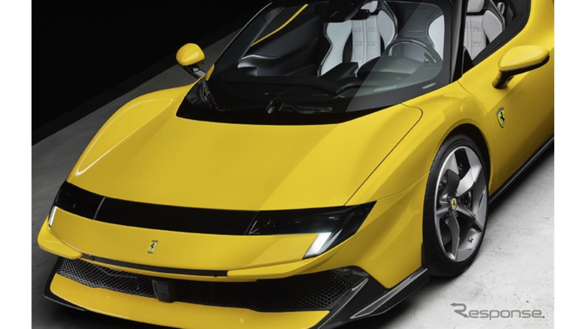 フェラーリの新型『テスタロッサ』日本初公開にSNS興奮