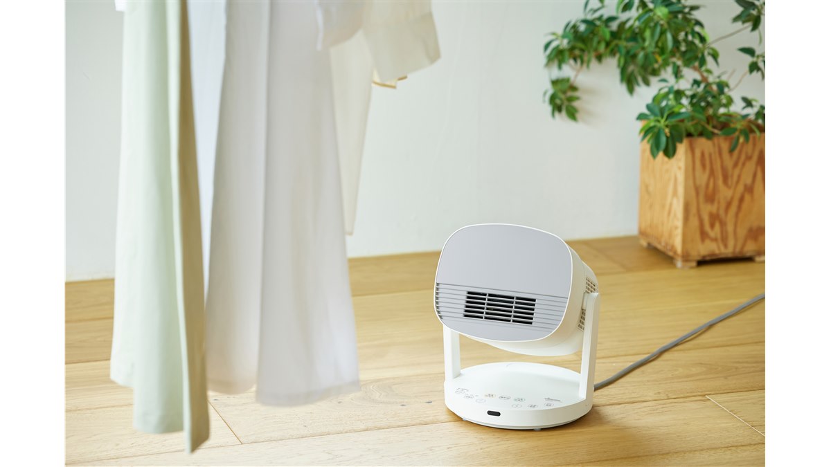 シロカ、温風と冷風に対応し一年中使える「HOT&COOL サーキュレーター