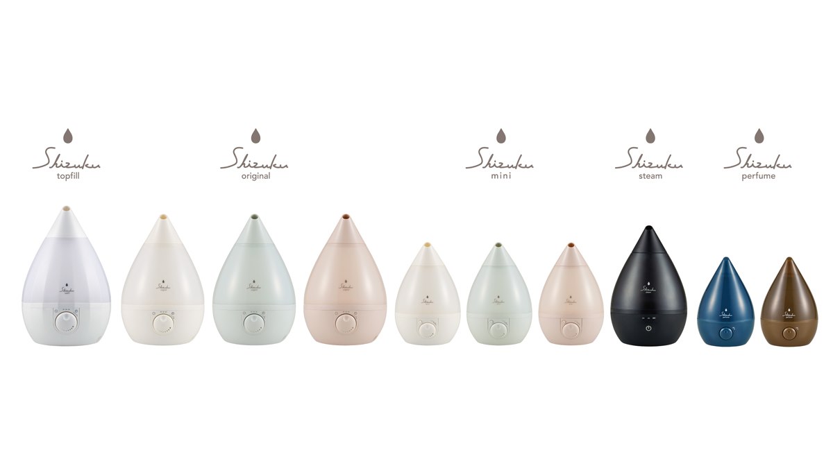 アピックス、累計販売385万台の加湿器「SHIZUKU」シリーズの2025