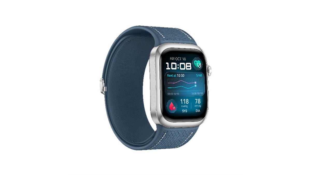 ファーウェイ、「HUAWEI WATCH D2 ウェアラブル血圧計」に新色ブルーを