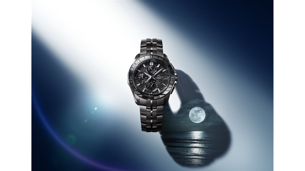 カシオ、ベゼルに江戸切子を施した「OCEANUS Manta」 - 価格.com