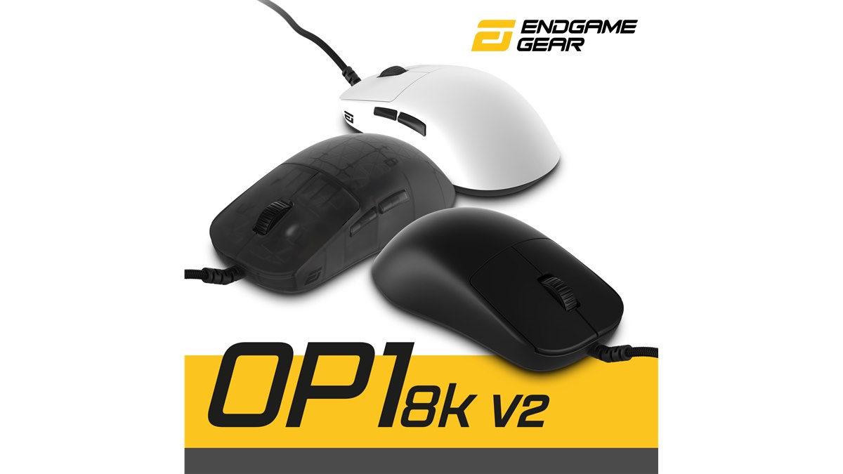 Endgame Gear、新センサーを搭載したポーリングレート8000Hzの有線