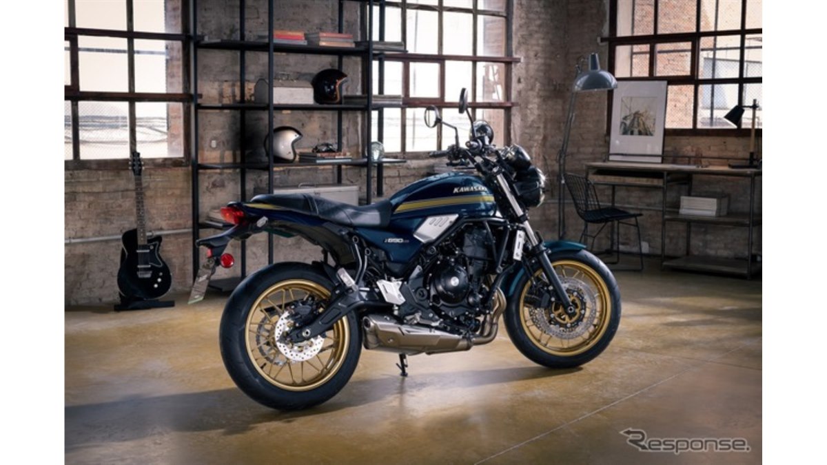 ザッパーデザイン採用のレトロスポーツ、カワサキ『Z650RS』に新カラー