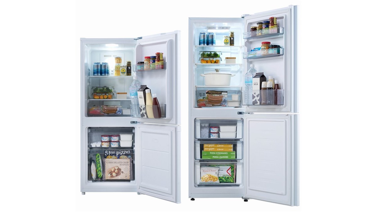 ツインバード、冷凍室が使いやすい少人数世帯向けの2ドア冷蔵庫140L