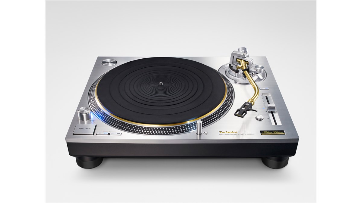 テクニクス、マスターエディション仕様のターンテーブル限定モデル「SL