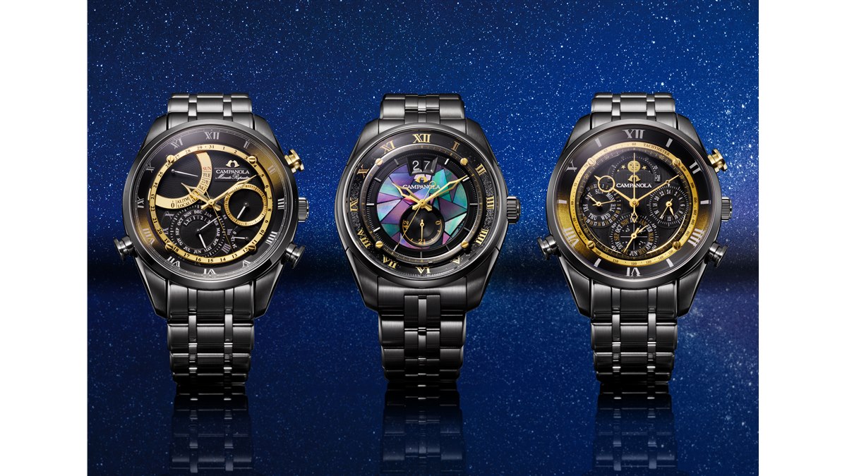 シチズン、「CAMPANOLA」25周年記念限定モデル「星響」3機種 - 価格.com