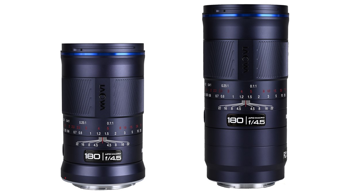 LAOWA、最大撮影倍率1.5倍の単焦点テレマクロレンズ「180mm F4.5 1.5x