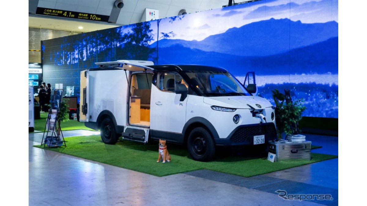 日本で最初のEVキャンピングカー、「T-01」をCarstayが出展へ…Japan