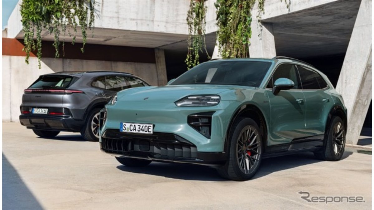 ポルシェ『カイエン』新型、史上最強1156馬力のフル電動SUVに…1335万円