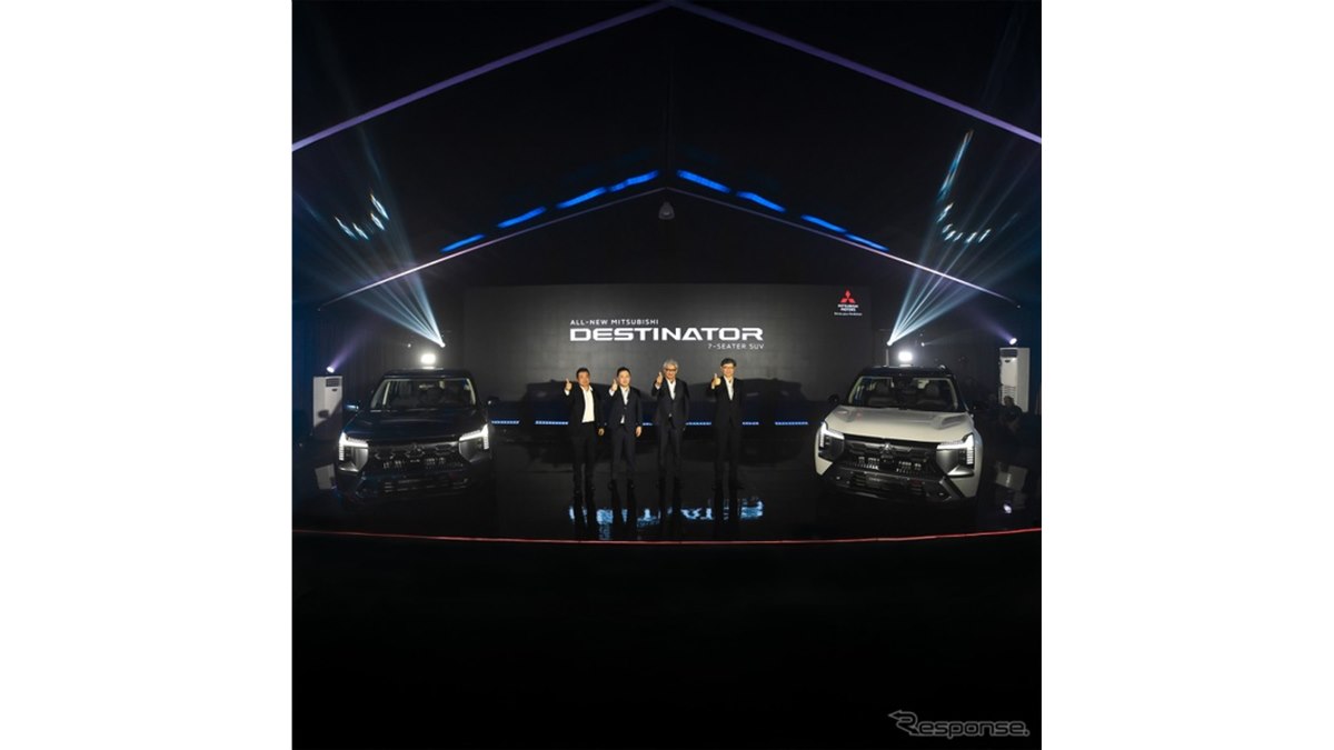 三菱の7人乗りミッドサイズSUV『デスティネーター』、フィリピンで販売