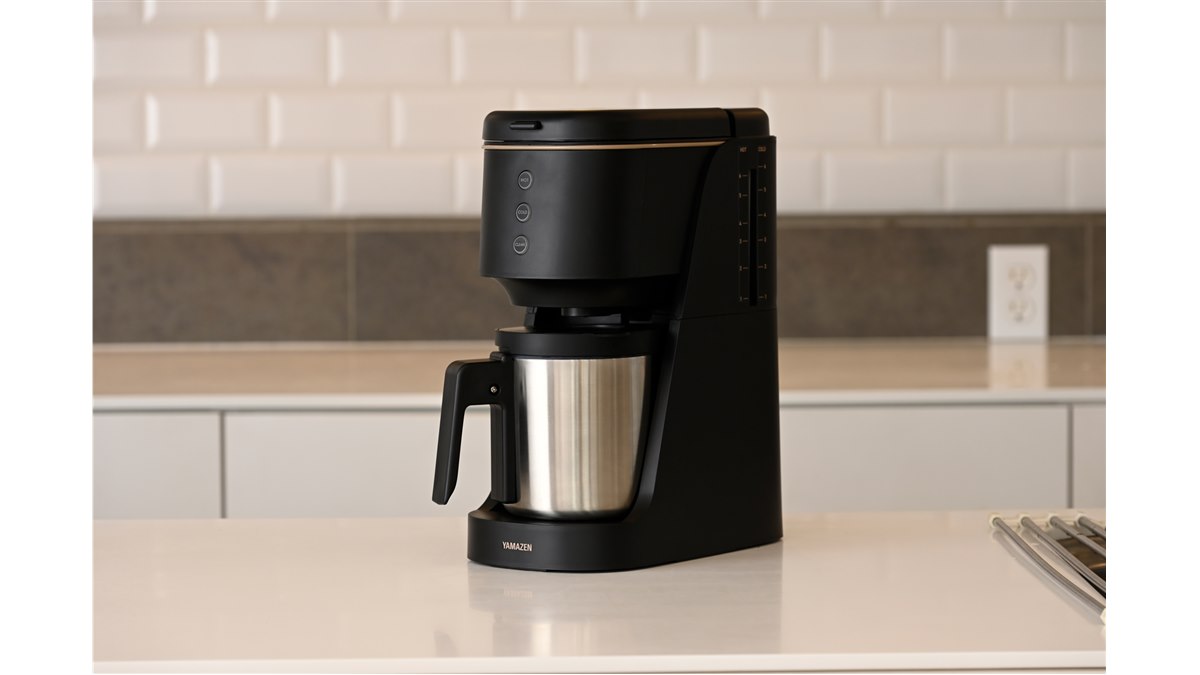山善、水出しコーヒー120mLを約2.5分で抽出できる「ハイブリッド