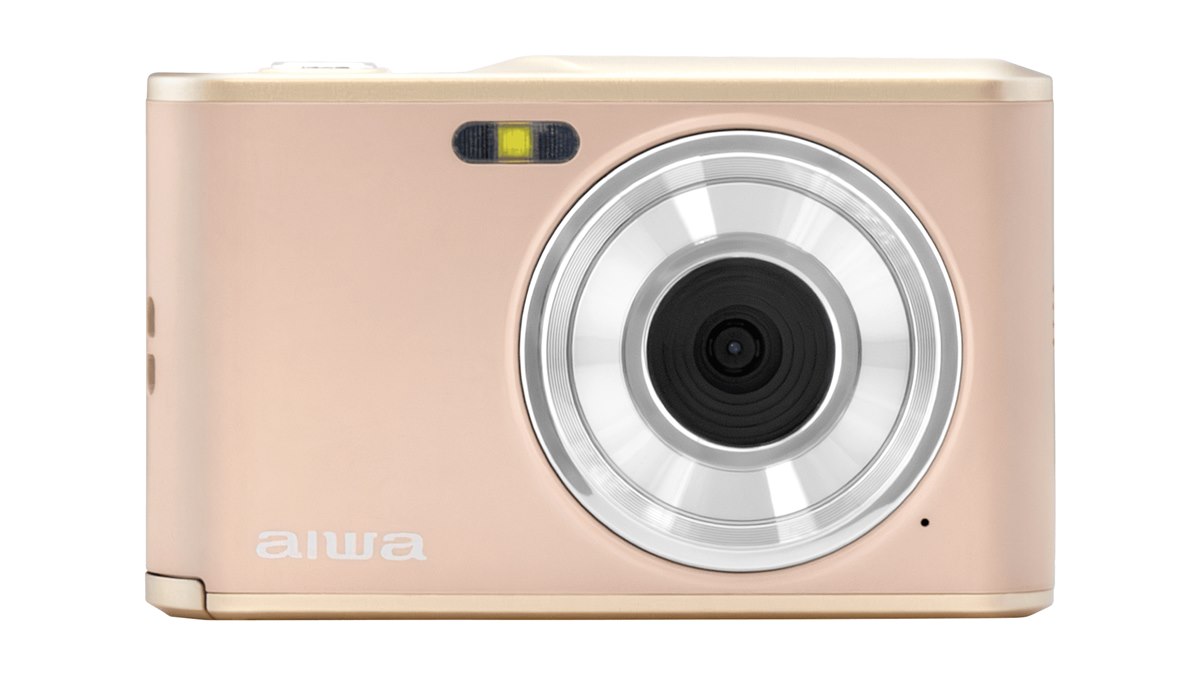 aiwa、14,800円のコンデジ「cam DCB」に新色ライトブロンズを追加