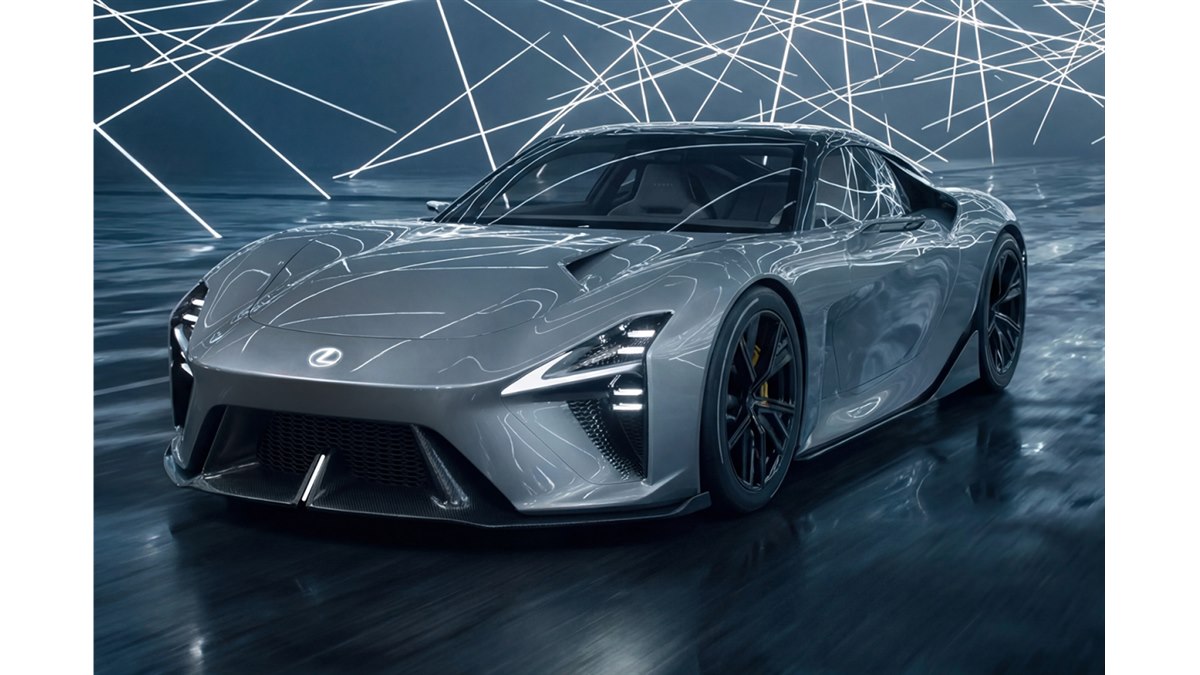 レクサスLFA」がBEVで復活 トヨタが新たなコンセプトモデルを発表