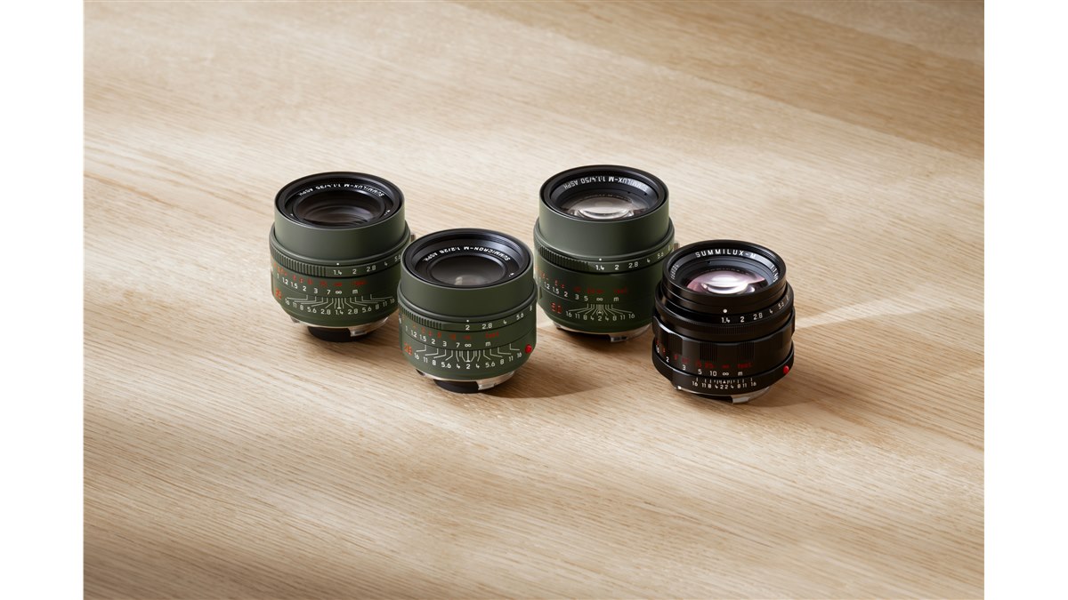 ライカ、ズミルックス/ズミクロンMレンズ4本に限定色「Safari