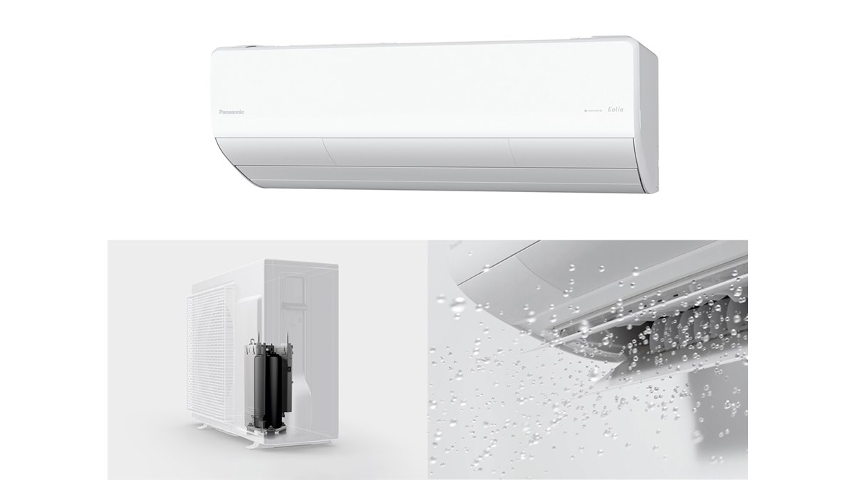 パナソニック、100V機種にも「エコロータリー コンプレッサー」を搭載