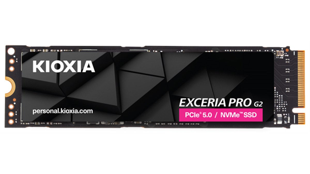キオクシア、シーケンシャルリード最大14900MB/sの「EXCERIA PRO G2