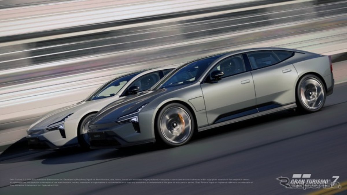 EV『ポールスター5』、仮想試乗が可能に…『グランツーリスモ7』と協力