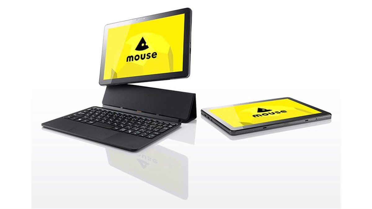 ◆即購入OK◆ mouse 2in1 タブレット ノートパソコン PC 59,800円、価格.com限定モデルの10.1型2in1タブレット「mouse M0