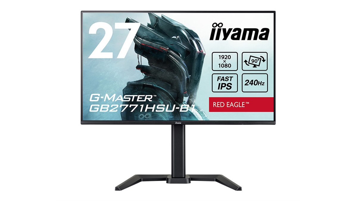 iiyama、0.4ms＆240Hz駆動に対応した27型フルHDゲーミングモニター「G