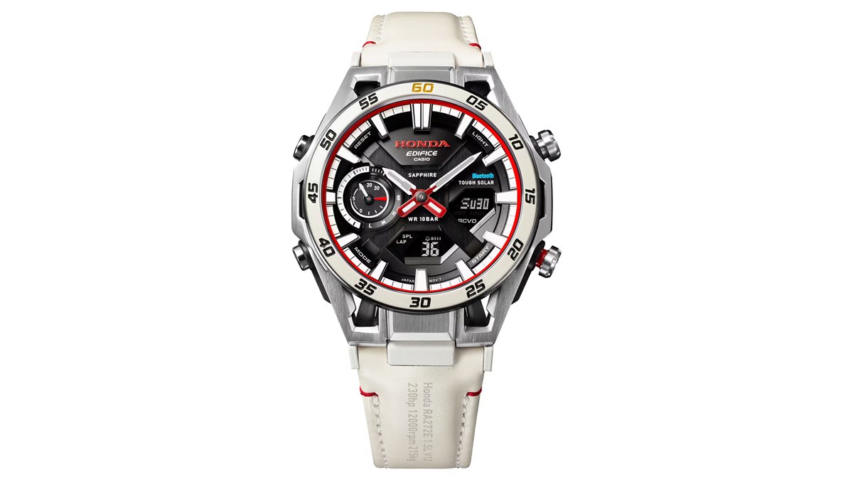 カシオ、Honda F1初優勝60周年記念の「EDIFICE」発売 RA272のデザイン